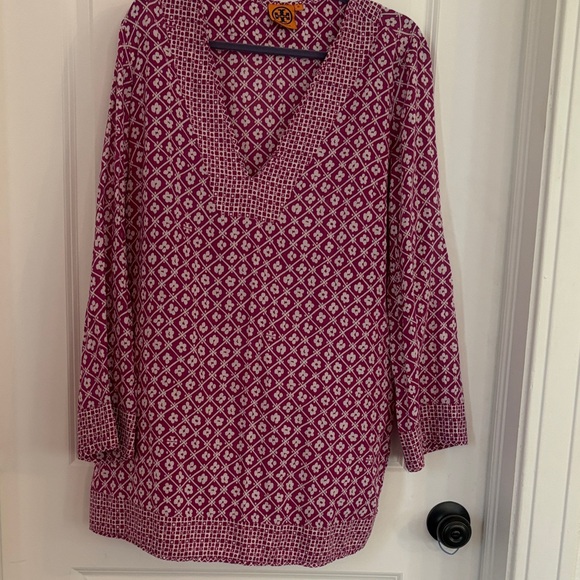 Tory Burch Linen Tunic - Picture 2 of 6